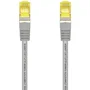 Aisens Cable de Red RJ45 Cat.7 600 MHz LSZH S/FTP PIMF AWG26 - Gris - 25 cm